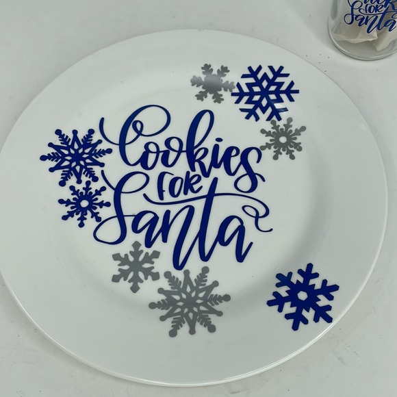 New Cookies for Santa Plate & Milk for Santa - Jar - Picture 4 of 7